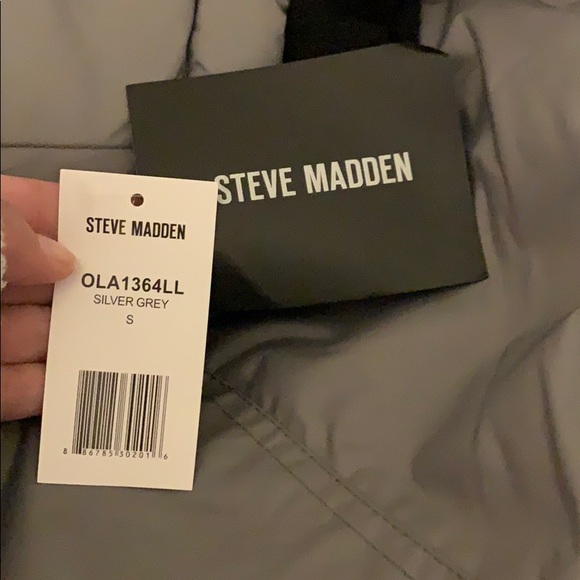 Steve Madden Faux Fur Trim Hood Parka - Picture 5 of 6